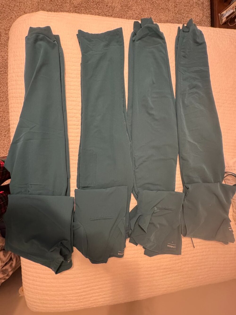 Carribean Blue Mandala Scrubs (4 sets)